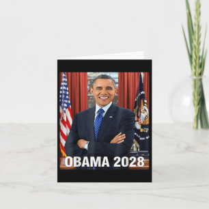 Obama 2028 Shirt Vote Obama mot president 2028 Kort