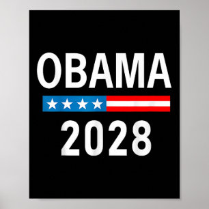 Obama 2028 Shirt Vote Obama mot president 2028 Poster