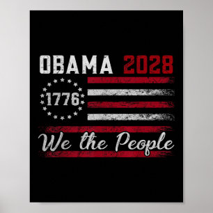 Obama 2028 Tröja Obama För President Poster