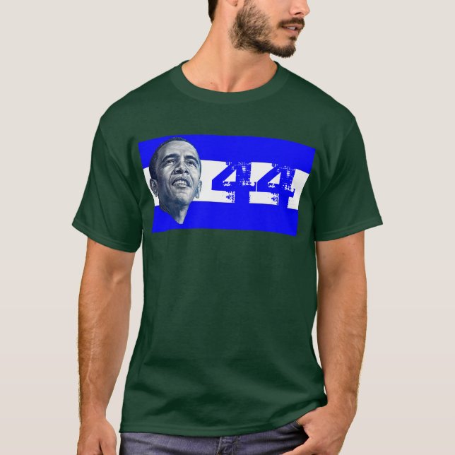 Obama 44 (Dbl sid), T Shirt (Framsida)