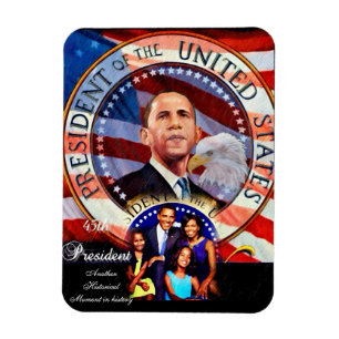 Obama 44:e president_ magnet