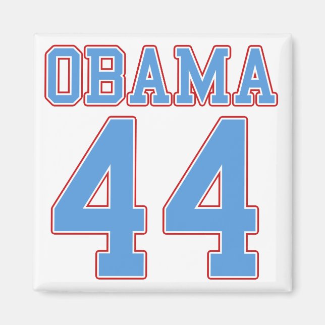Obama - 44 magnet (Framsidan)
