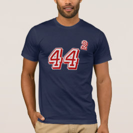 Obama 44 utslagsplats t-shirt