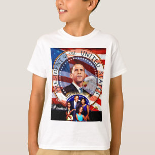 Obama,45:e presidenten i Förenade Stater_ T-shirt
