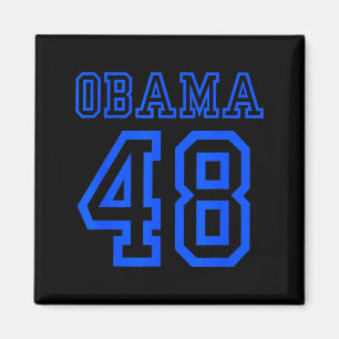 Obama 48 President Obama För President 2028 Val Magnet