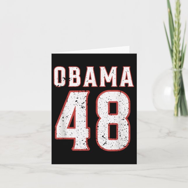 Obama 48 USA:s president 2028 Kort (Framsida)