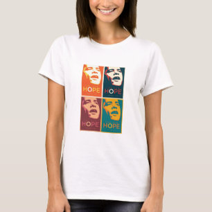 Obama 4-Pix utslagsplats Tee Shirt