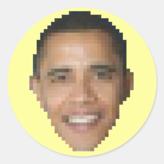 Obama (8-bet), runt klistermärke