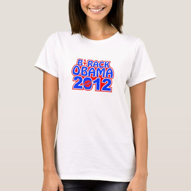 Obama Ace-skjortan - välj stil & färg Tee (Framsida)
