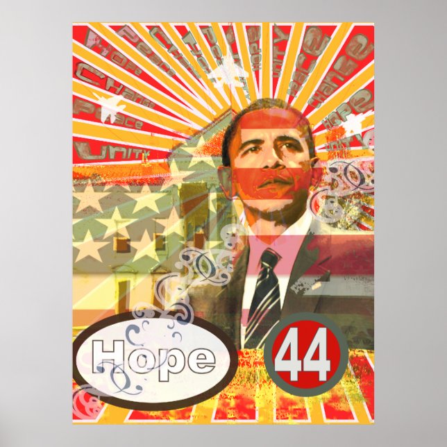 Obama Affisch - (Framsidan)
