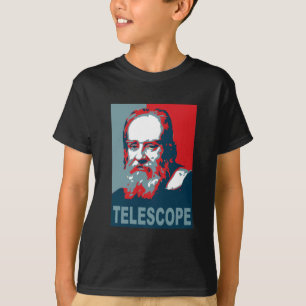 Obama affisch - Galileo teleskop Tee Shirt