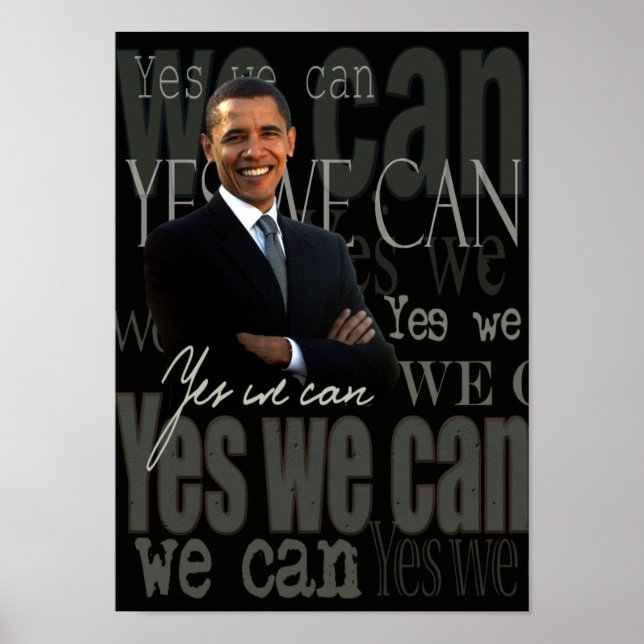 Obama-affisch Poster (Framsidan)