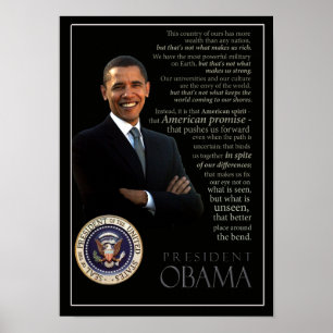 Obama-affisch Poster