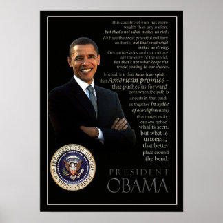 Obama-affisch Poster