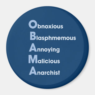 Obama akronym magnet