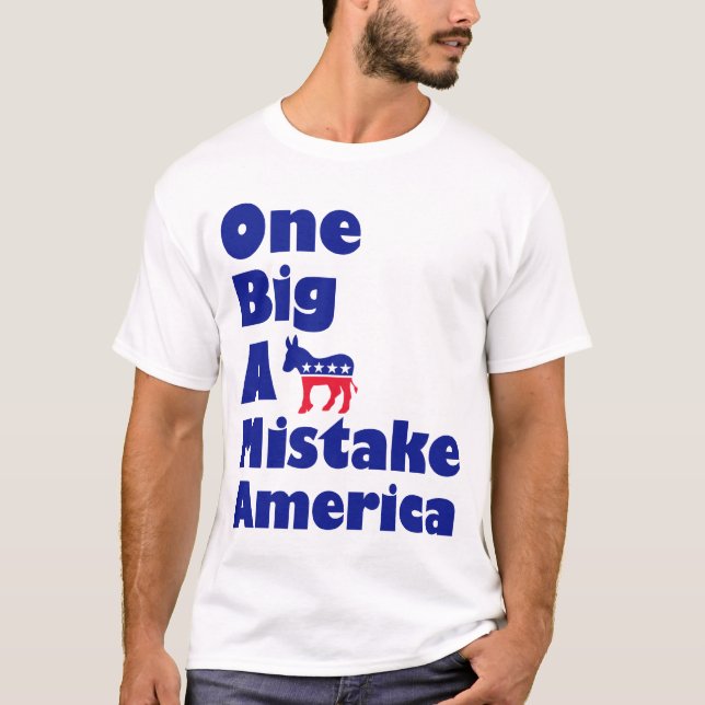 Obama akronymutslagsplats t shirt (Framsida)
