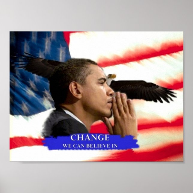 Obama-ändring Poster (Framsidan)