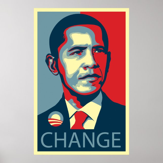 Obama-ändring Poster (Framsidan)
