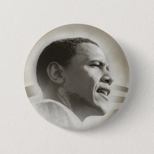 Obama ansikte knäppas knapp