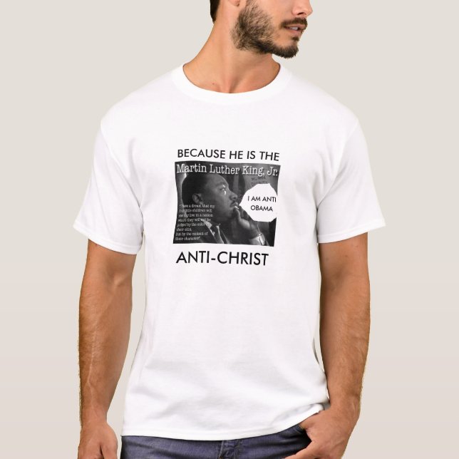 OBAMA-ANTICHRIST T-SHIRT (Framsida)