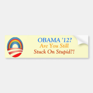Obama? Är du stillbilden som klibbas på dumt?! Bildekal