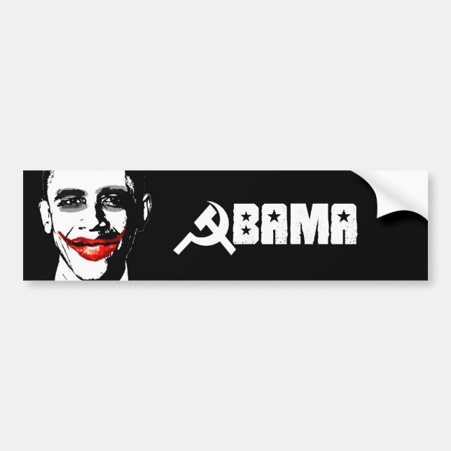 OBAMA ÄR EN KOMMUNIST BILDEKAL (Framsidan)