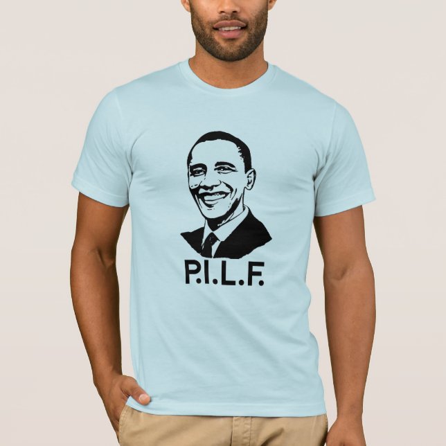 OBAMA ÄR EN P.I.L.F - .PNG T-SHIRT (Framsida)