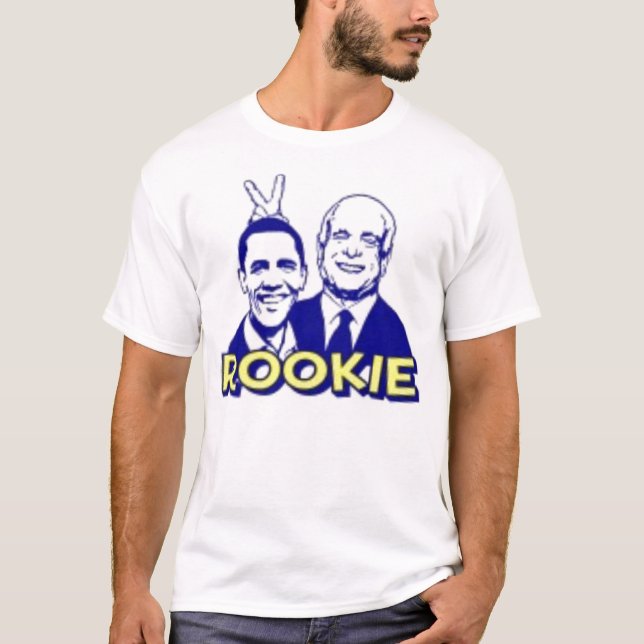 Obama är en rookie tee shirt (Framsida)