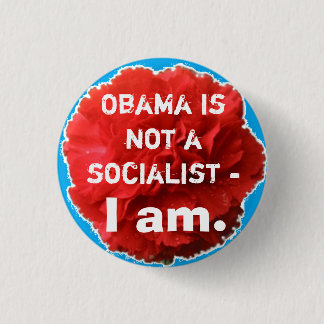 Obama är inte en socialist - I Am. Knapp