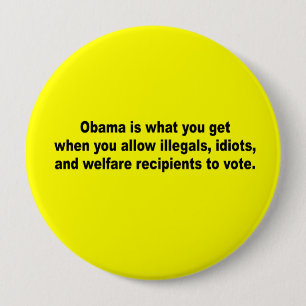 Obama är vad du får when knapp