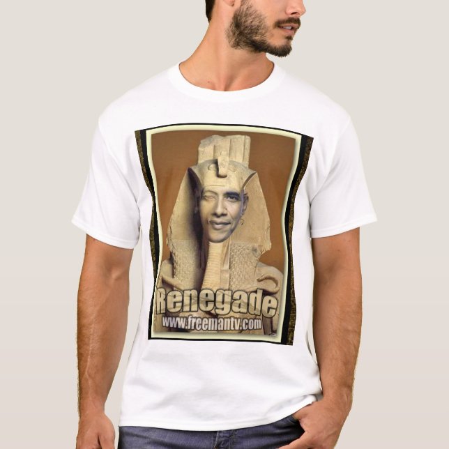 Obama avfälling t-shirt (Framsida)