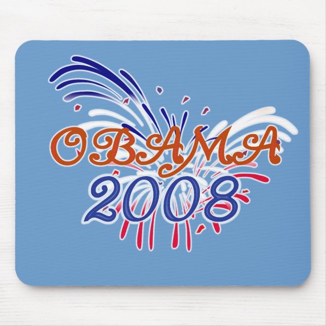 Obama avfyrar WorksMousepad Musmatta (Framsidan)