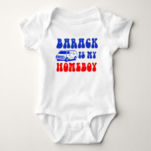 Obama baby - Barack är min Homeboy Tee Shirt