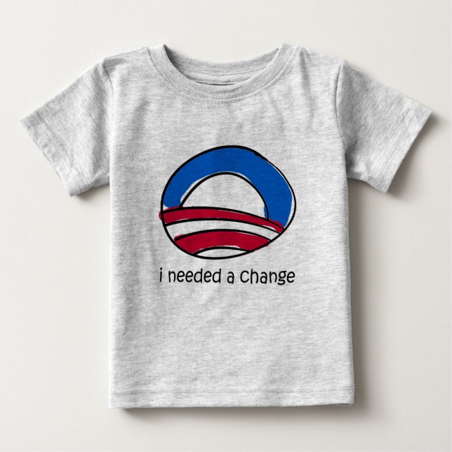 Obama Baby I behöver förändras Tee (Framsida)