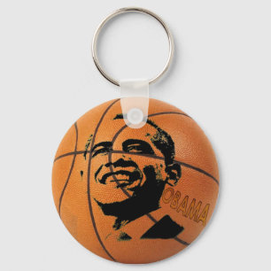 Obama basket Keychain Nyckelring