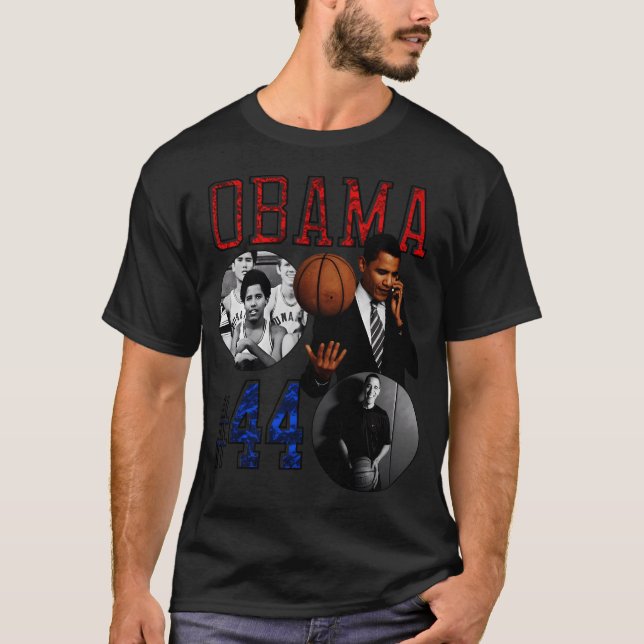 Obama Basketball T Shirt (Framsida)