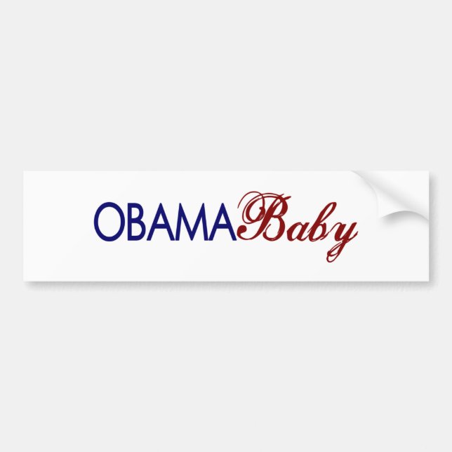 Obama Bebis Bildekal (Framsidan)