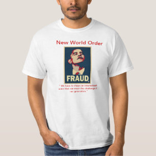 Obama bedrägeriskjorta tee shirt
