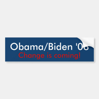 Obama/Biden '08 Bildekal