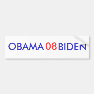 Obama-Biden 08 bildekal