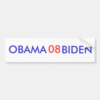 Obama-Biden 08 bildekal