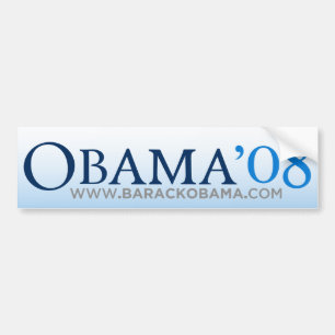 Obama Biden 08 bildekal