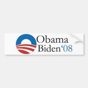 Obama Biden '08 bildekal
