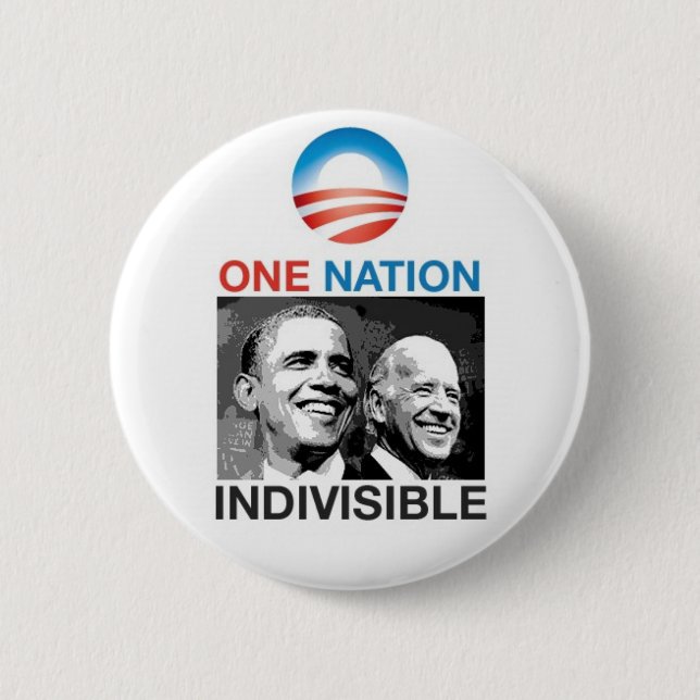Obama Biden "08 Button Knapp (Framsida)