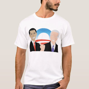 Obama Biden '08 grundläggande Tshirt Tee Shirt