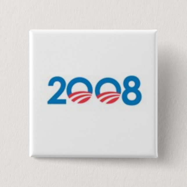 OBAMA BIDEN "08 KNAPP (Framsida)