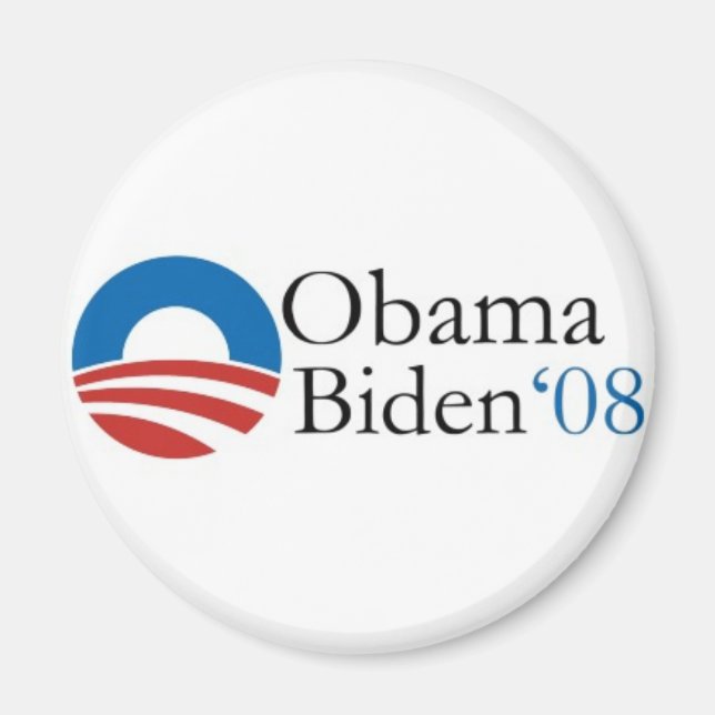 Obama Biden "08 Magnet" Magnet (Framsidan)