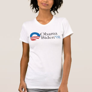 Obama Biden '08 skjorta T-shirt