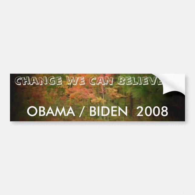 OBAMA/BIDEN 2008 BILDEKAL (Framsidan)
