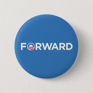 Obama Biden 2012 framåtriktat (vit på Light - Knapp